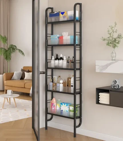 Behind Door Storage Organizer Rack